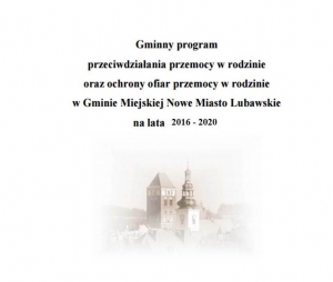 Projekt programu przeciwdziałania przemocy w rodzinie opracowany